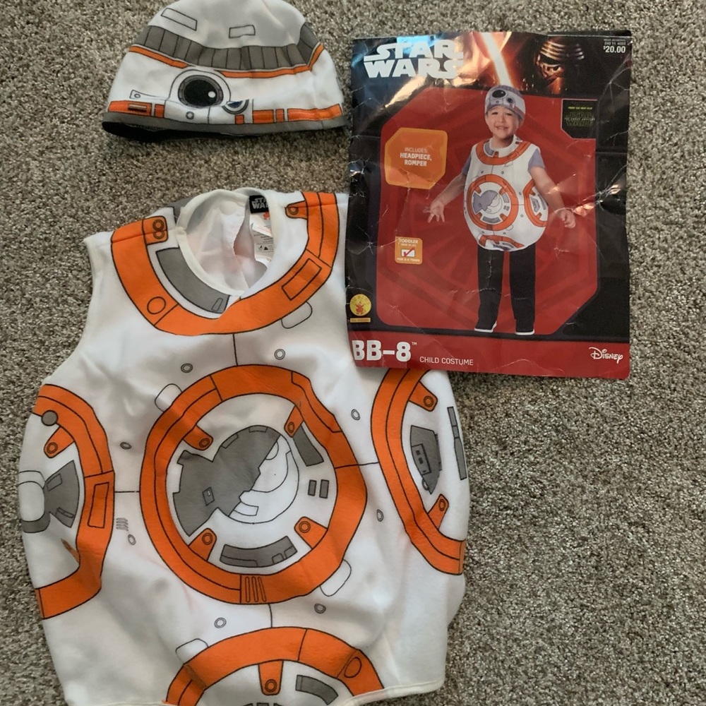 BB-8 costume 3T-4T toddler Star Wars